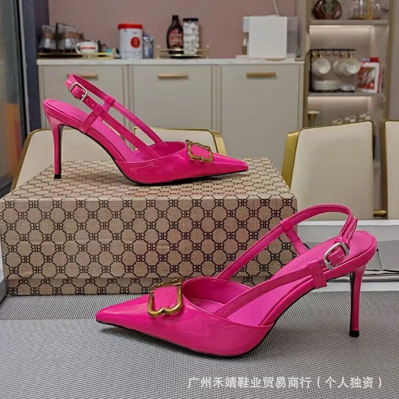 Gucci Horsebit Mule Black Patent Leather Heels - 4