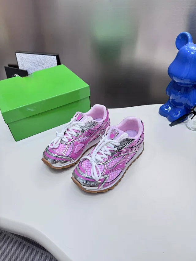 Unbranded Sneakers Metallic mesh lace-up product detail image 8