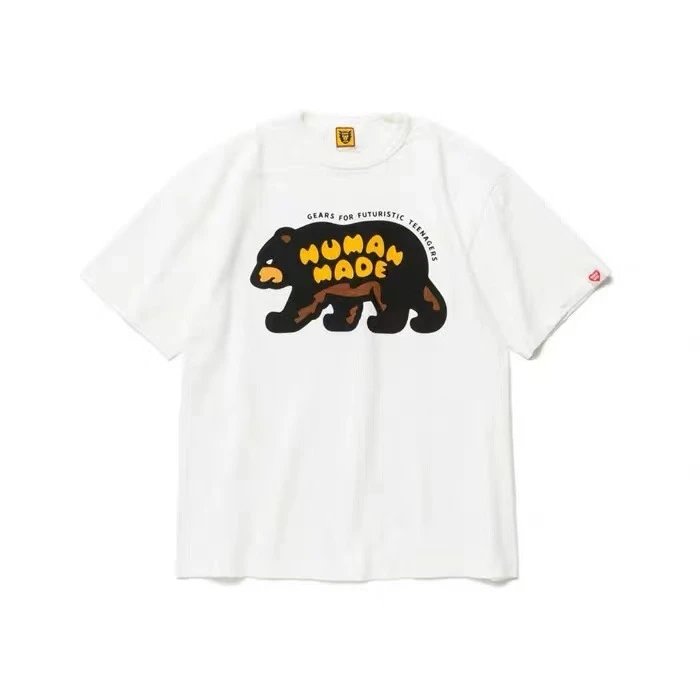 Human Made Dog Face Black T-Shirt - 11
