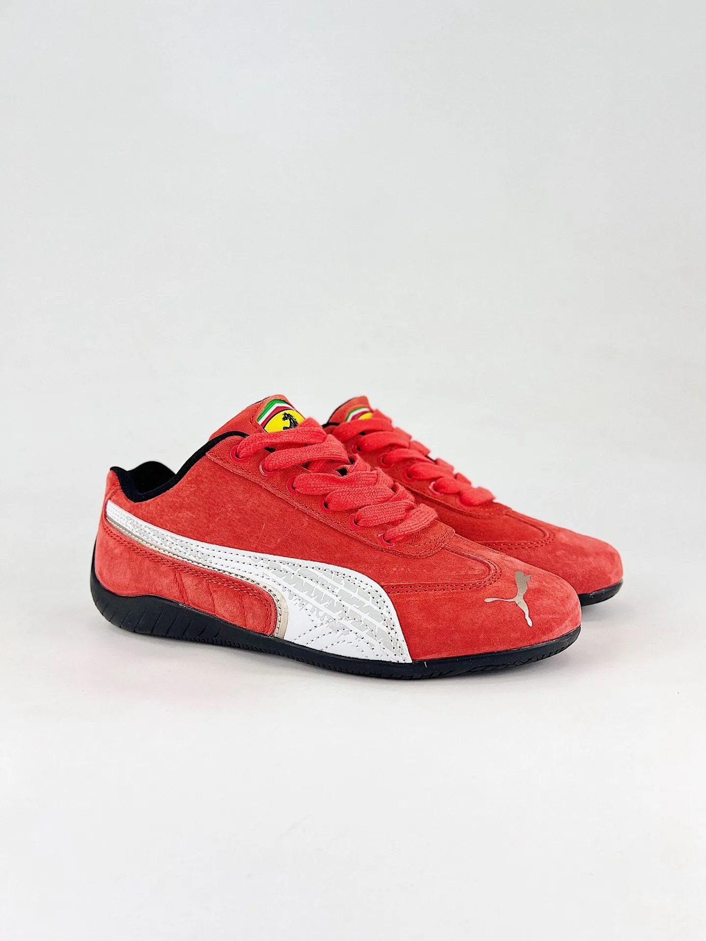 Puma Roma OG Red White Gold Sneakers - 9
