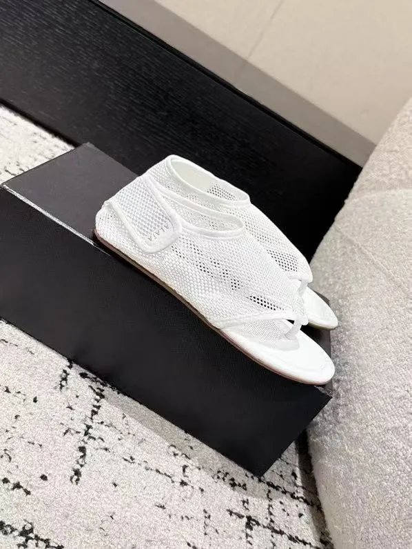 Marni Mesh Slip-On White Sneakers - 7