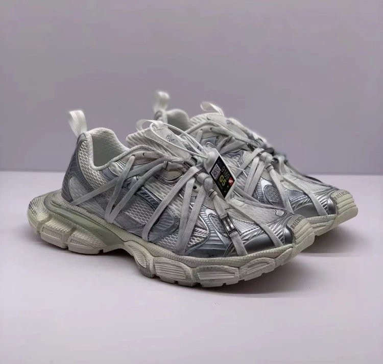 Off-White x Asics Gel-Burz 2 Black Chunky Sneakers - 13