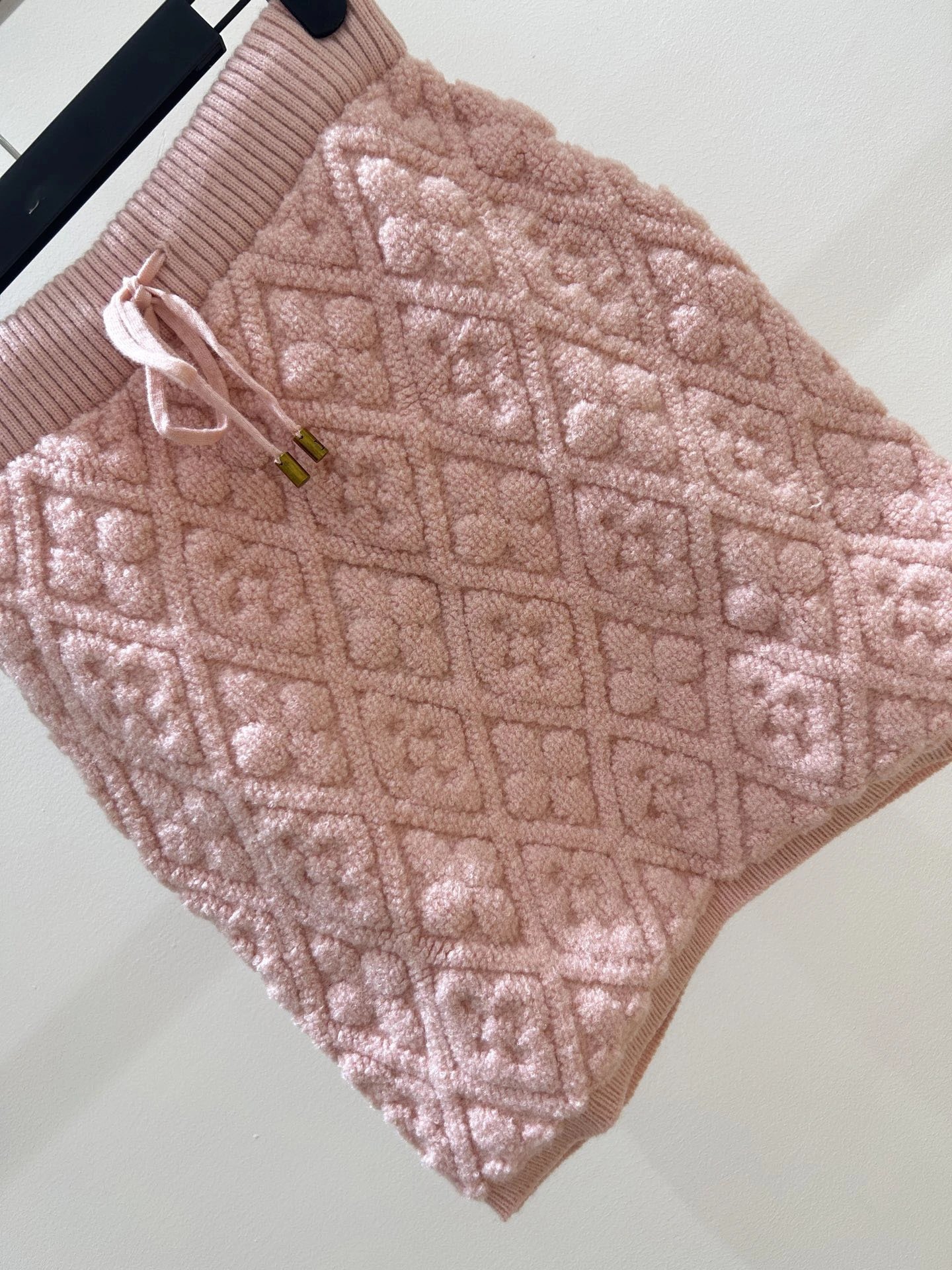 Saint Tears Diamond Knit Mini Skirt Pink - 12