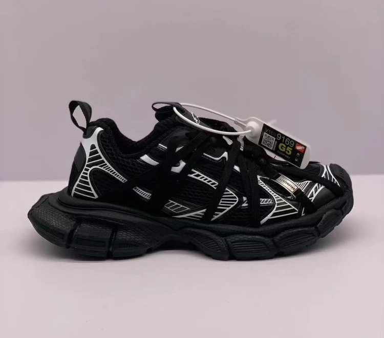 Off-White x Asics Gel-Burz 2 Black Chunky Sneakers - 20