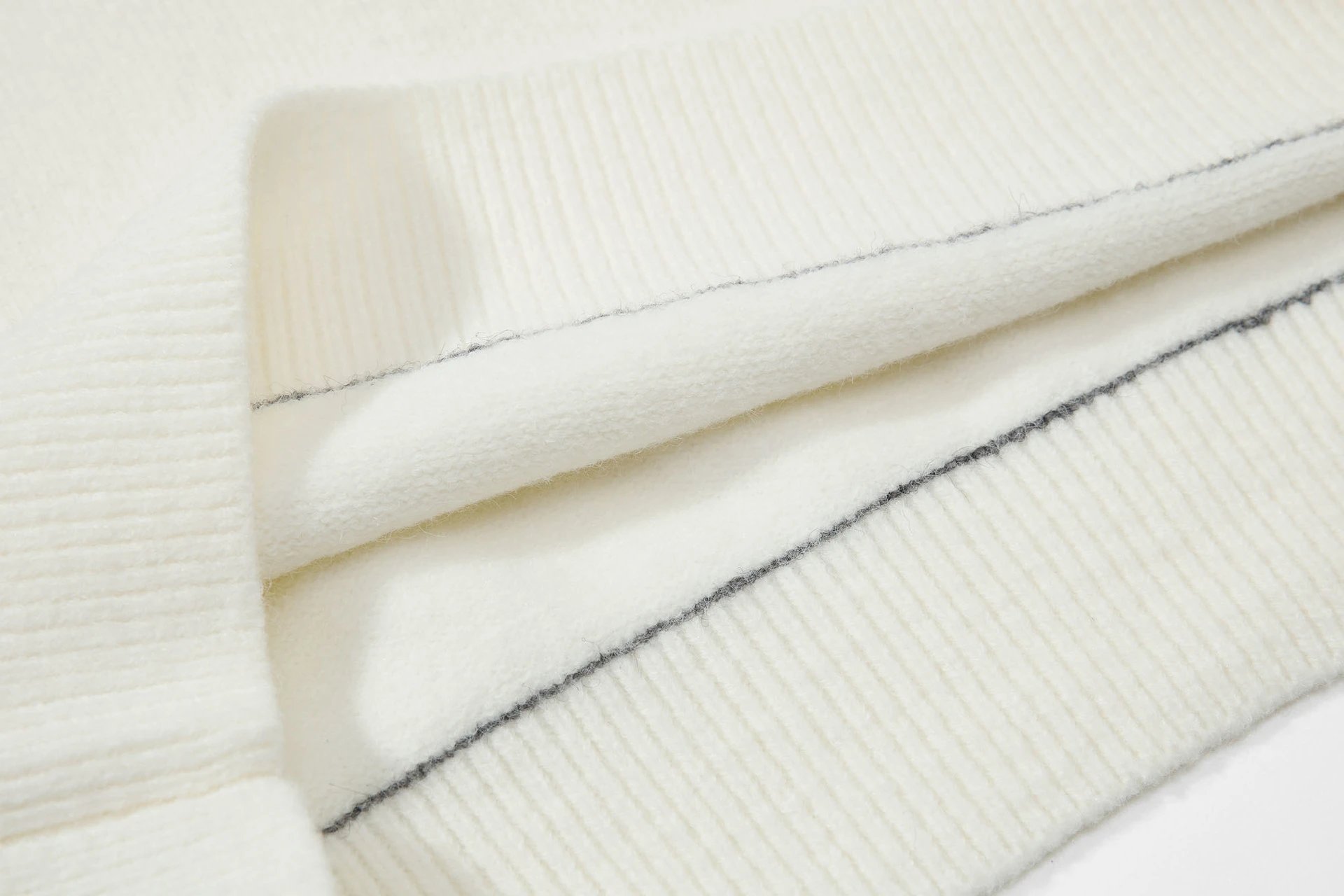 Matin Kim Logo Knit Sweater Off-White - 39