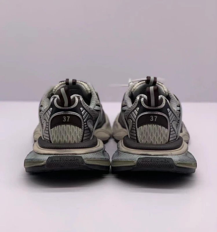 Off-White x Asics Gel-Burz 2 Black Chunky Sneakers - 28