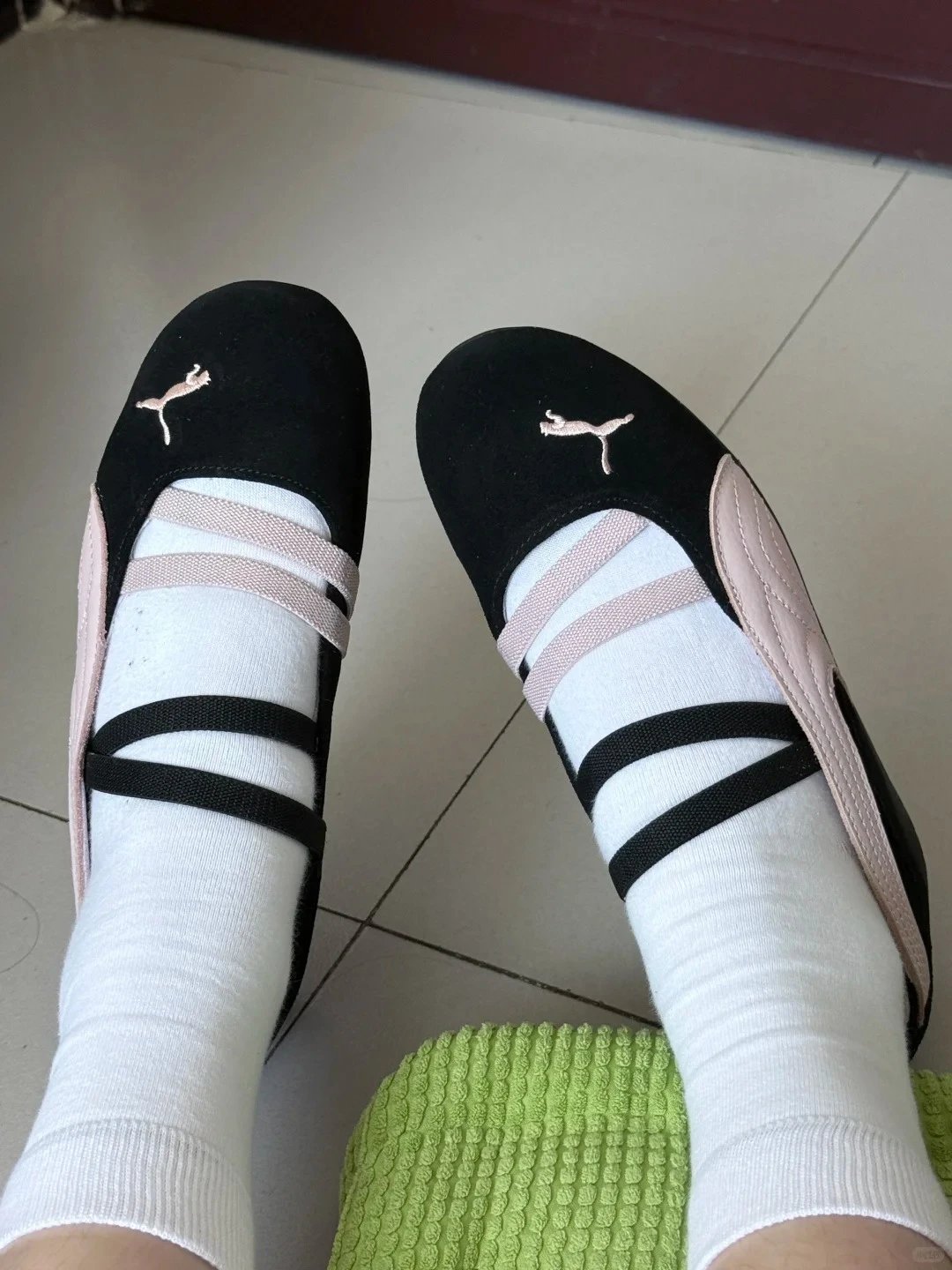 Puma Speedcat Mary Jane Pink Suede Casual Shoes - 28