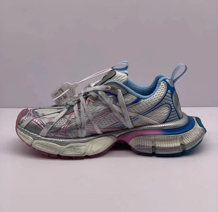Off-White x Asics Gel-Burz 2 Black Chunky Sneakers - 40