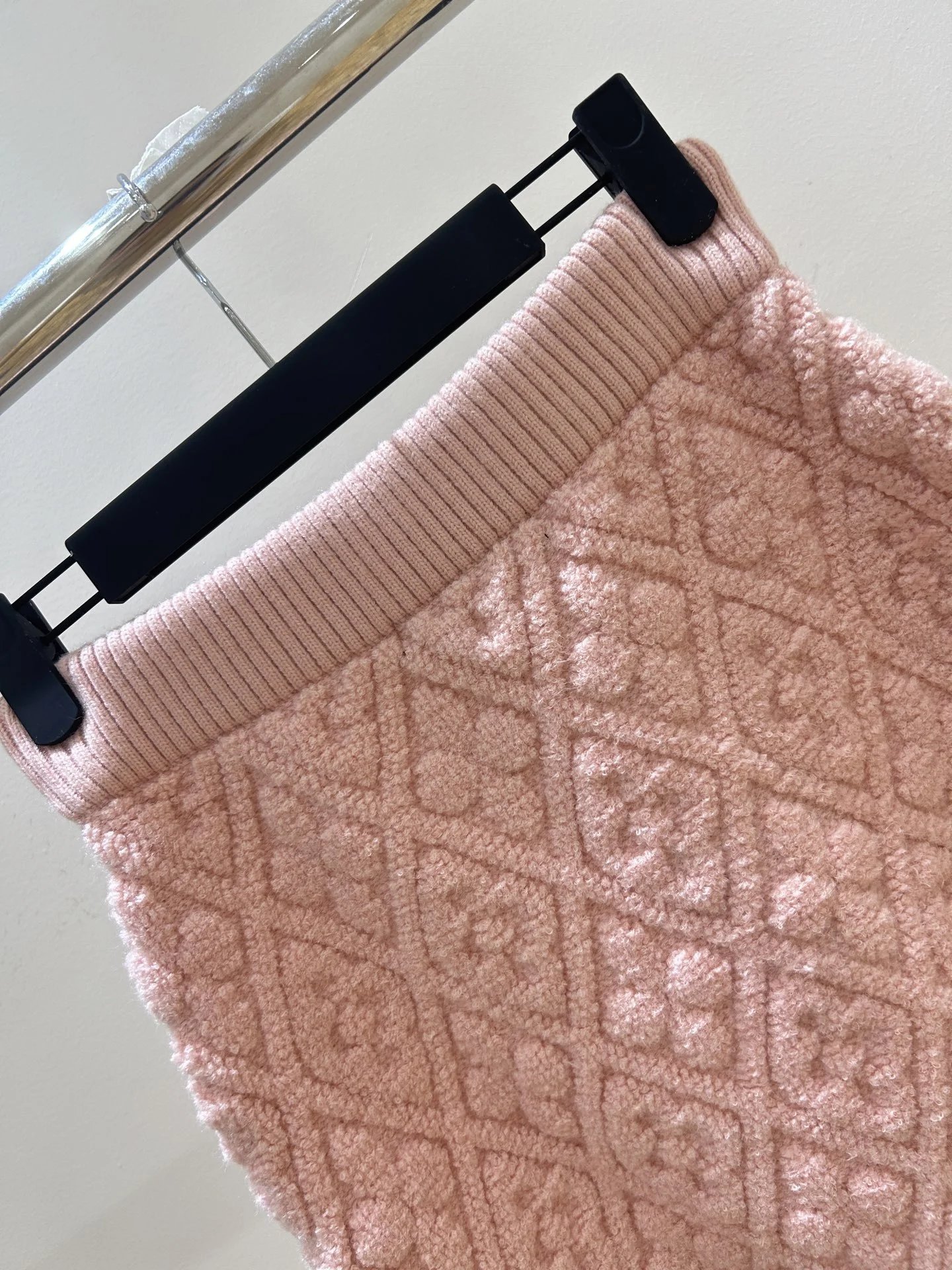 Saint Tears Diamond Knit Mini Skirt Pink - 9
