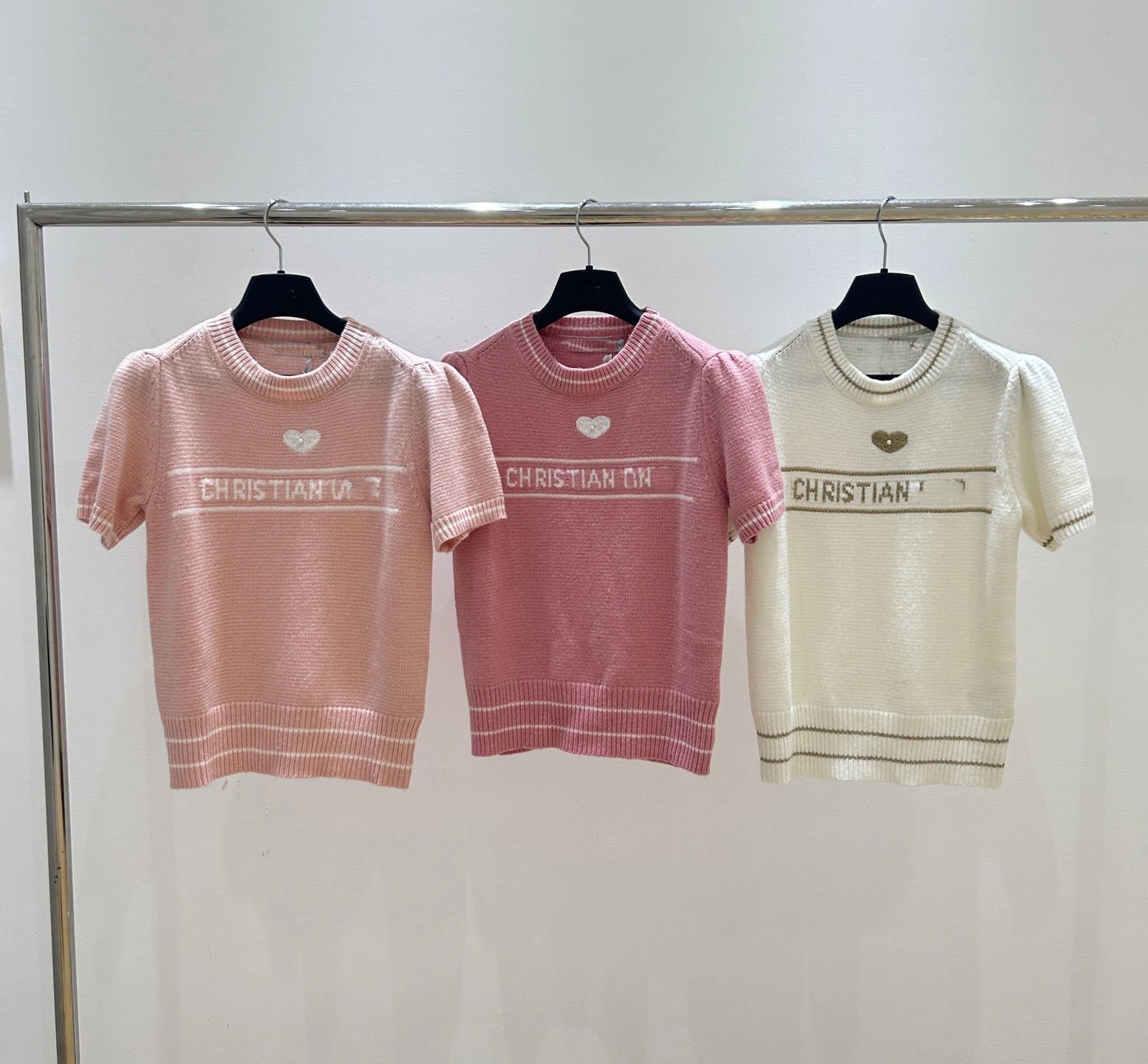 Dior Christian Dior Knit Top Beige Sweater - 13