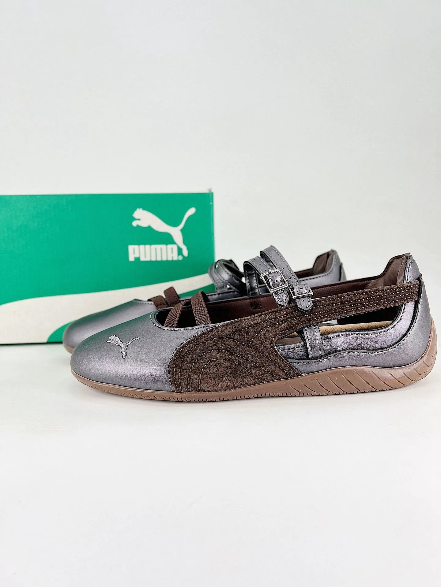 Puma Speedcat Mary Jane Pink Suede Casual Shoes - 21