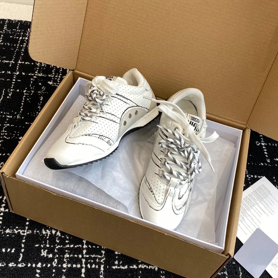 Dior Sneakers D-Sketch lace-up image 3