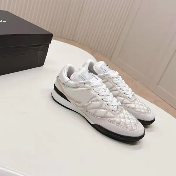 Moncler Genius x Stone Island Quilted Sneakers White Lilac - 6