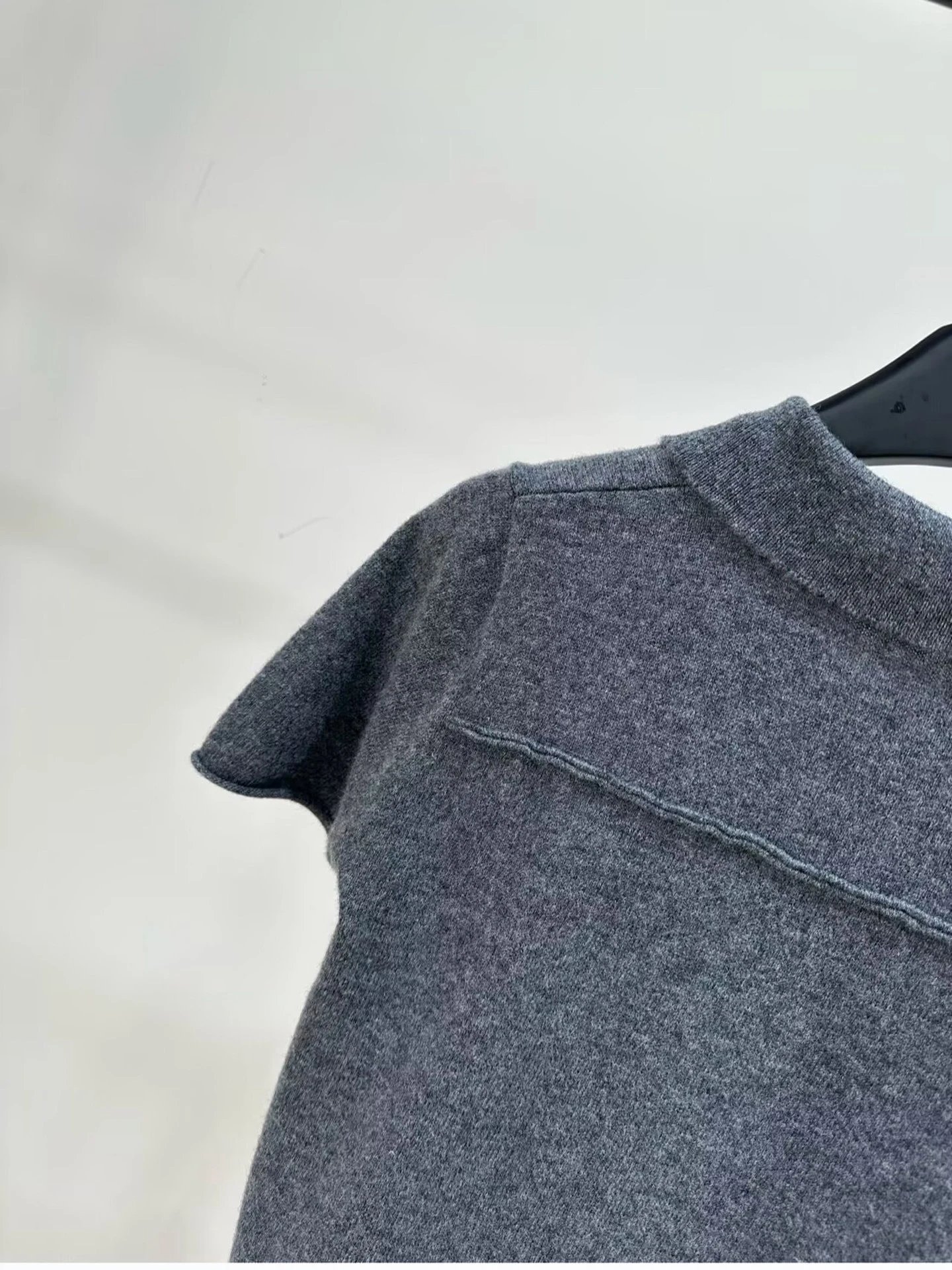MMY Knit Polo Shirt Gray - 16