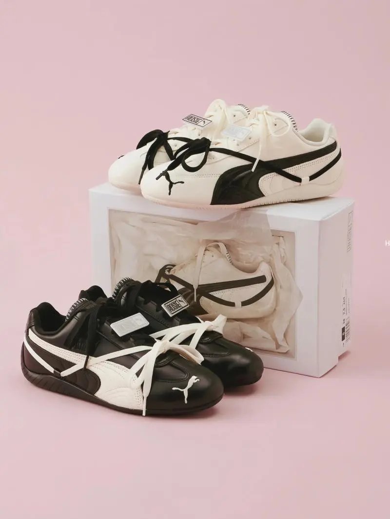 Puma x Rosie Huntington-Whiteley RS-X Soft Pink Black Sneakers - 2