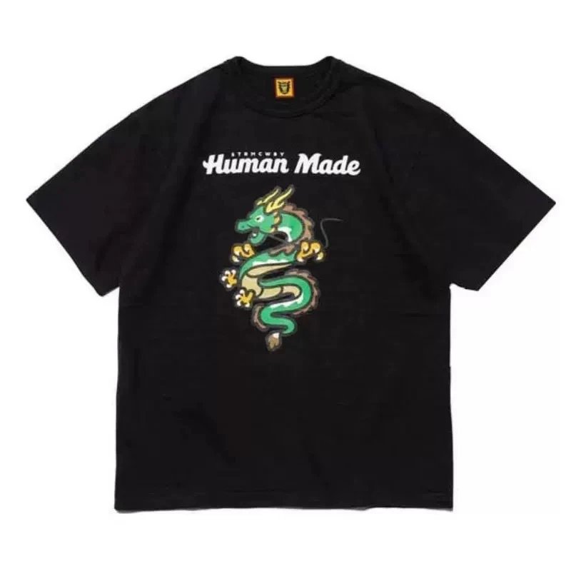 Human Made Dog Face Black T-Shirt - 30