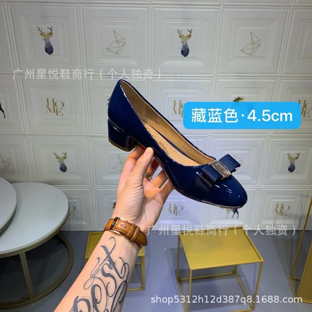 Unbranded High Heels Patent Bow Pumps product detail image 14