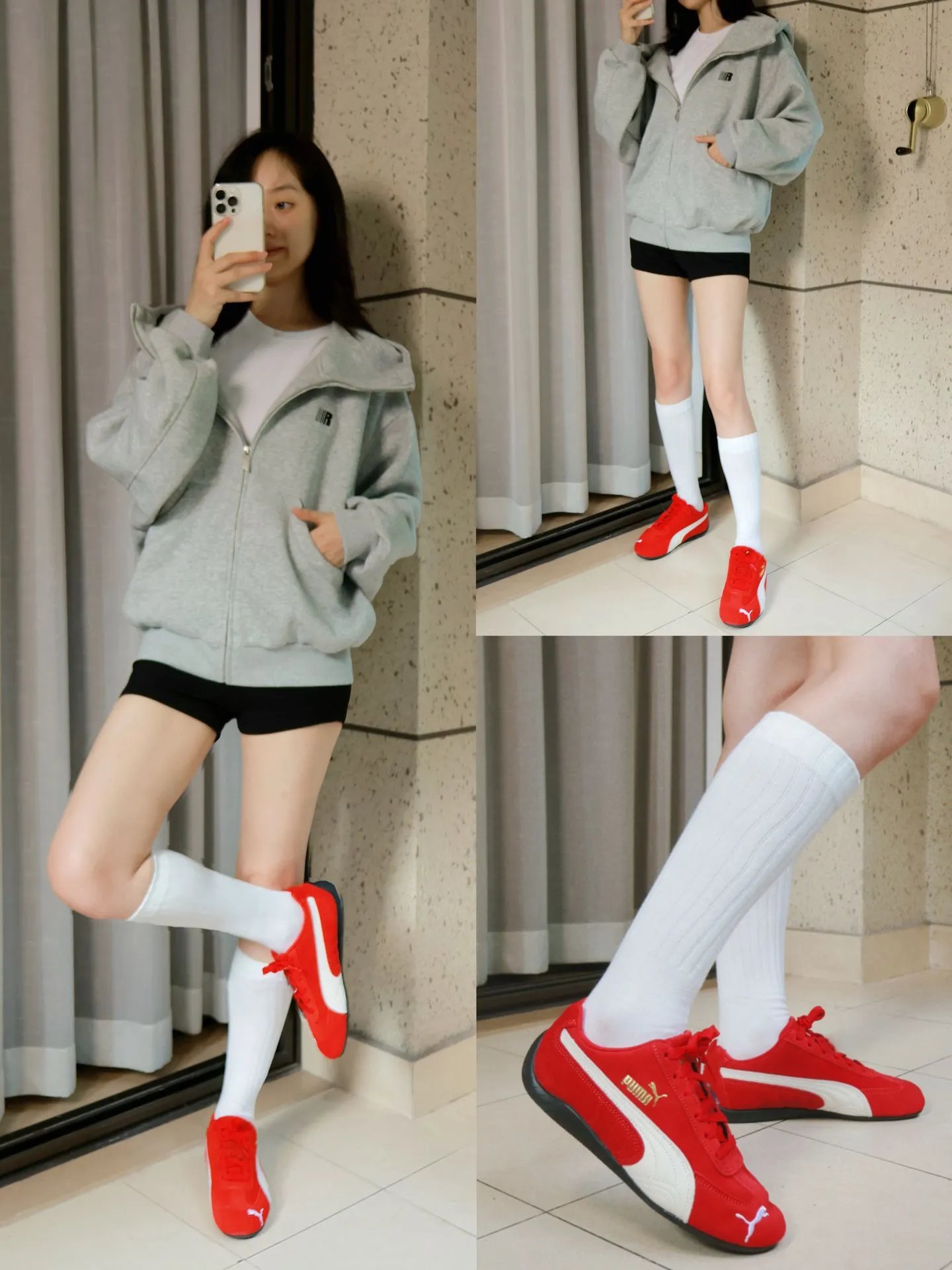 Puma Roma OG Red White Gold Sneakers - 14