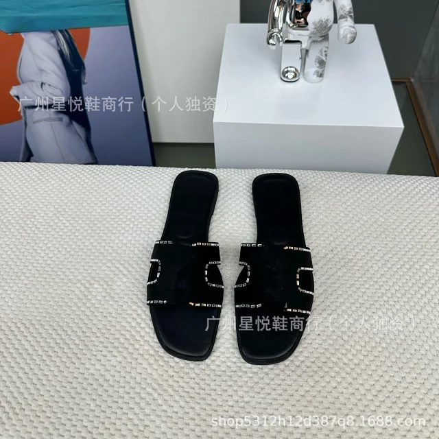 Unbranded Slippers H-Cutout Flat Slide product detail image 17