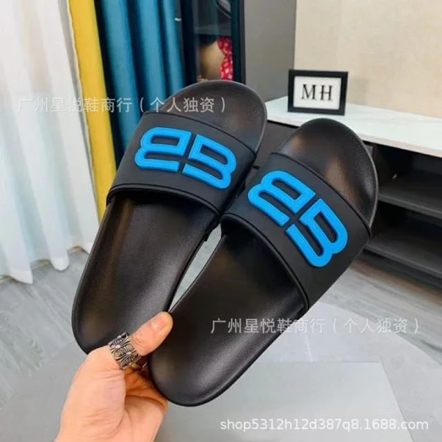 Balenciaga Slippers BB Logo Slide product detail image 7