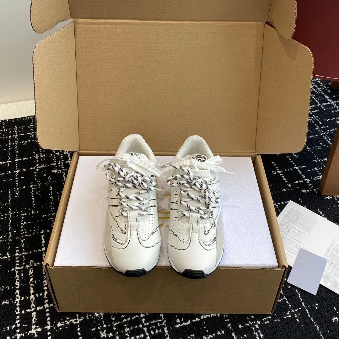 Dior Sneakers D-Sketch lace-up image 4