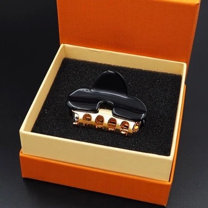 Unbranded Uncategorized Acetate Metal Hair Claw Clip Bag Charm image 4
