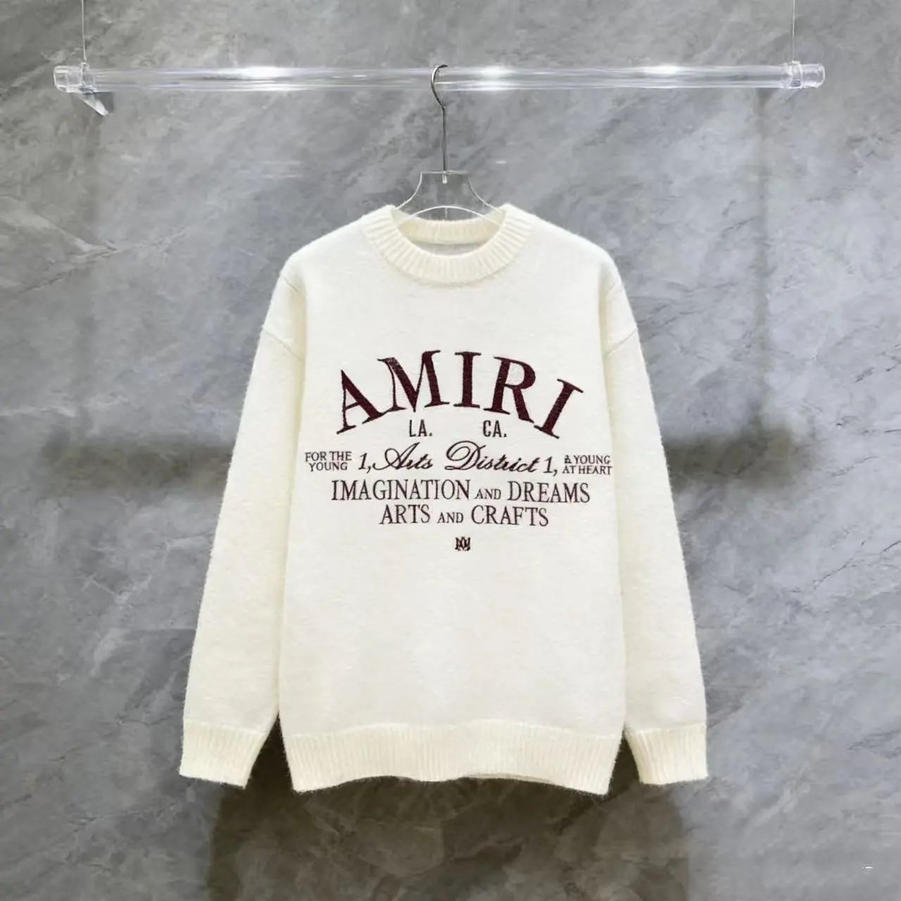 MMY Logo Knit Sweater Red - 17