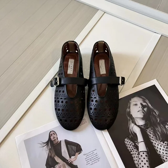 Unbranded Casual Shoes Mesh Mary Jane Flats product detail image 10