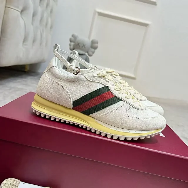 Gucci Sneakers Lace-Up High-Top with Ankle Strap product detail image 7