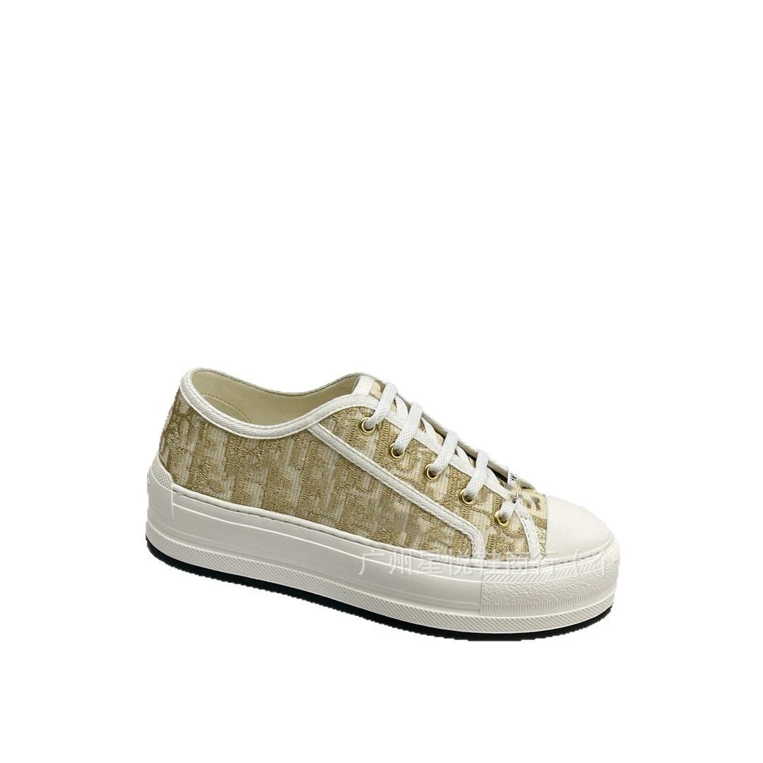 Dior Sneakers Low-Top Platform Oblique Jacquard image 5