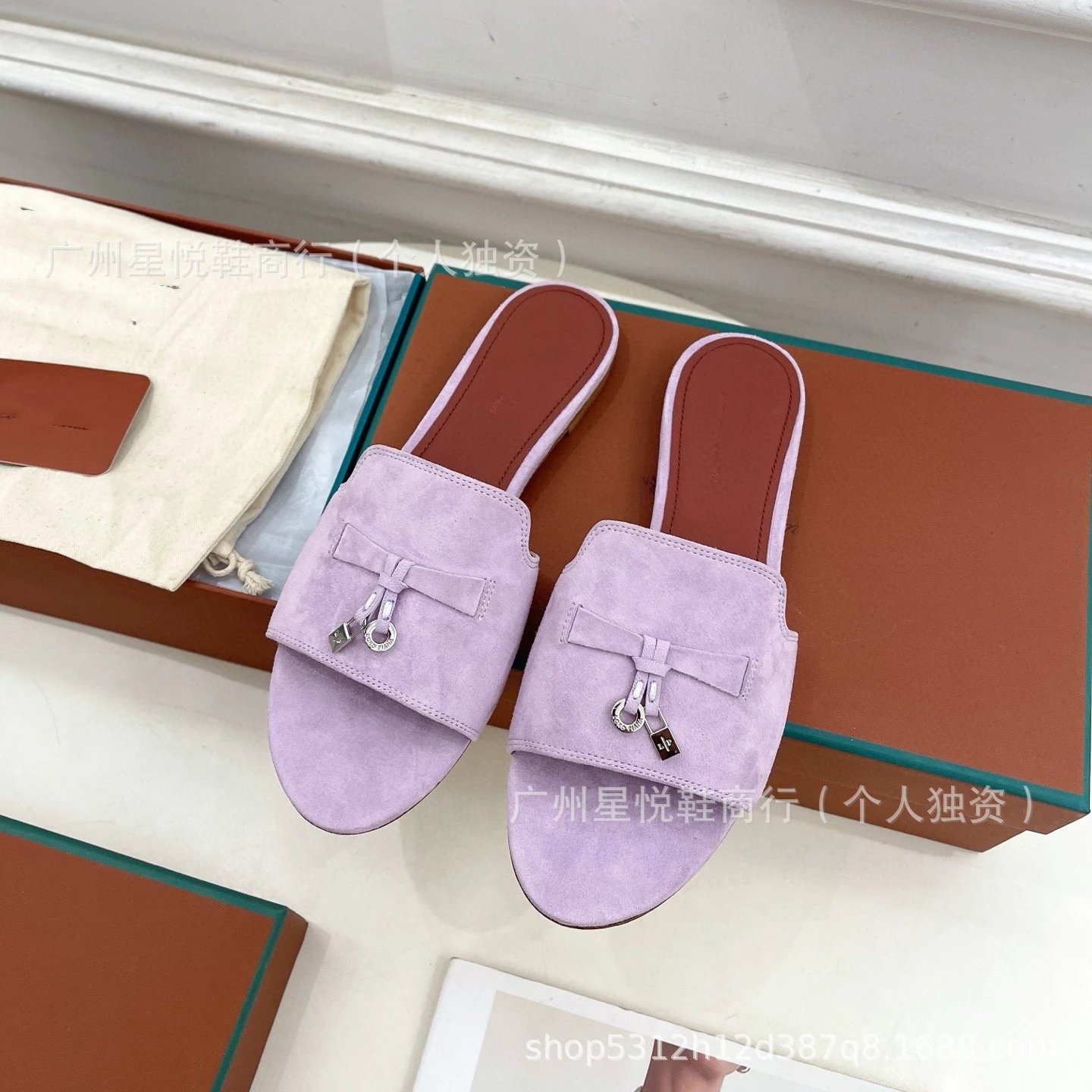 Hermès Oran Mule Yellow Suede Block Heel Sandals - 40