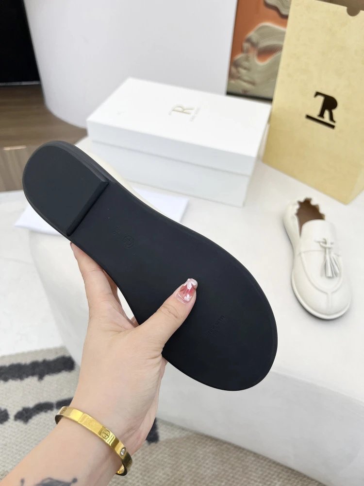 Maison Margiela Tabi Loafers Brown Suede - 18