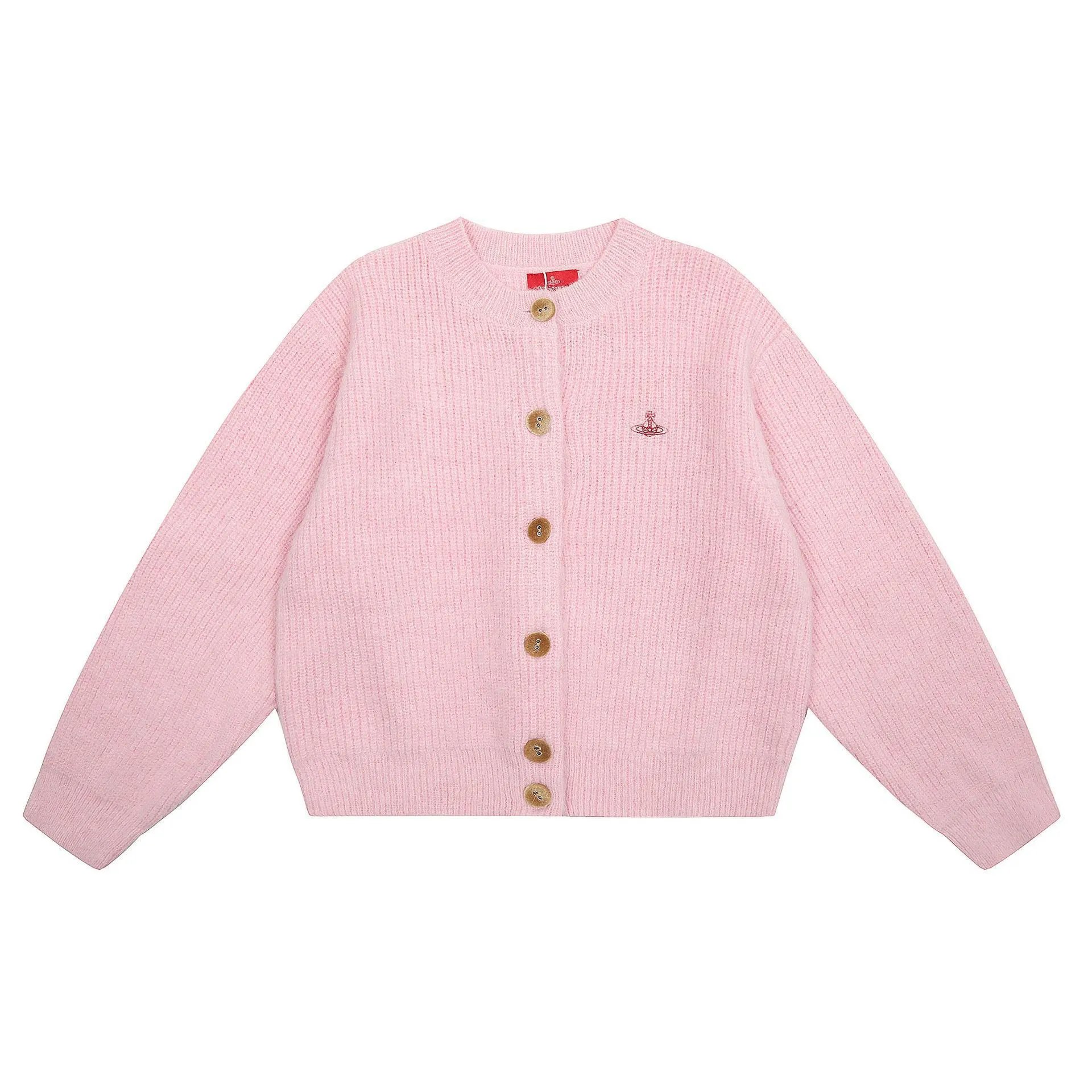 Vivienne Westwood Orb Embroidered Knit Cardigan Collection - 14