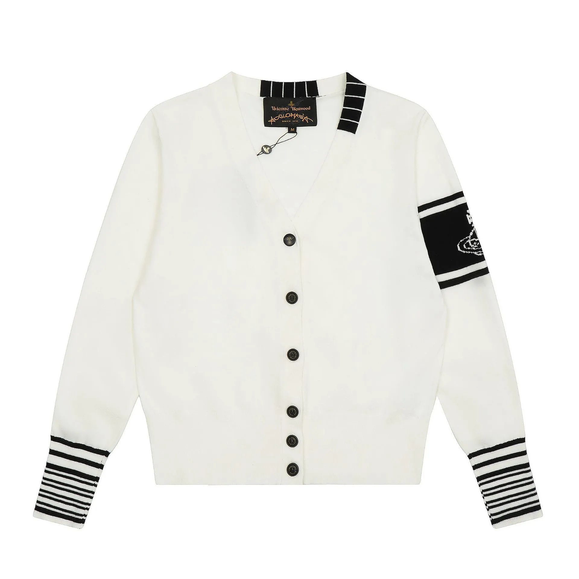 Vivienne Westwood Orb Embroidered Knit Cardigan Collection - 26