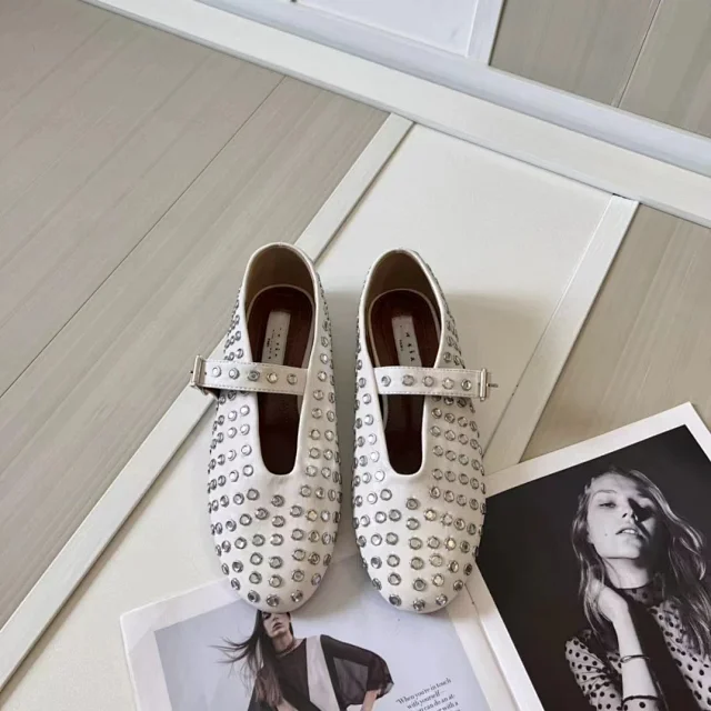 Unbranded Casual Shoes Mesh Mary Jane Flats product detail image 6