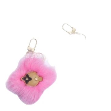 Unbranded Uncategorized Faux Fur Bear Keychain image 5