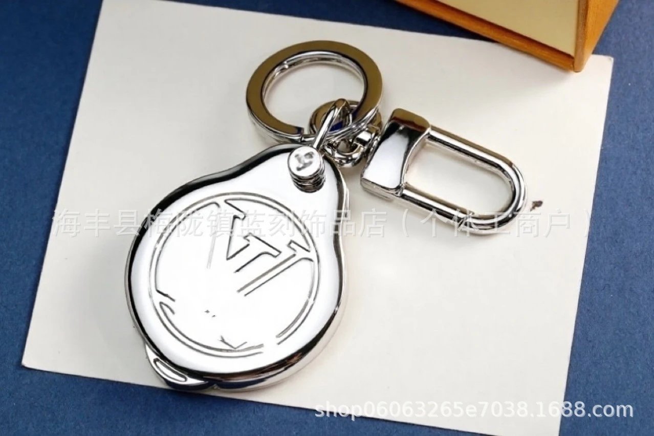 Louis Vuitton Monogram Clear Acrylic Card Holder Keychain - 5