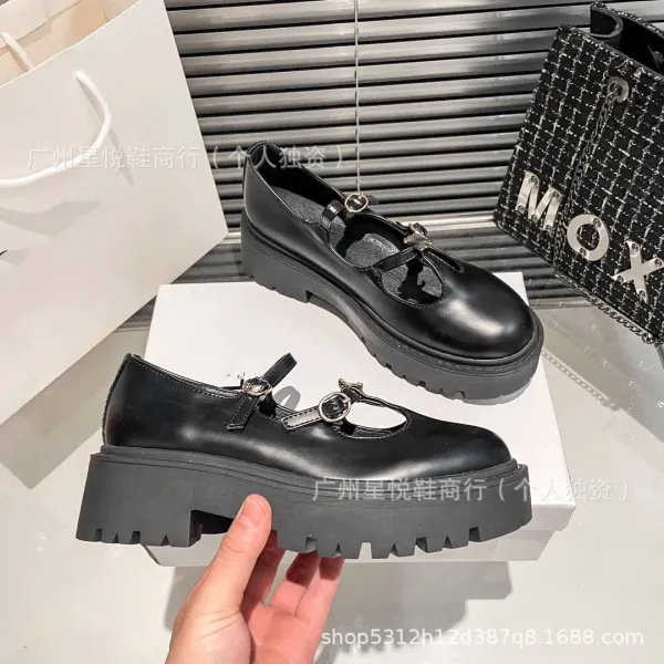 Dior Mary Jane Platform Shoes Black - 10