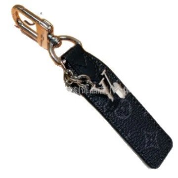 Louis Vuitton Uncategorized Leather Keychain with LV Charm image 5
