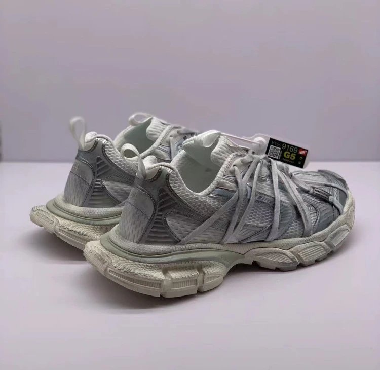 Off-White x Asics Gel-Burz 2 Black Chunky Sneakers - 14
