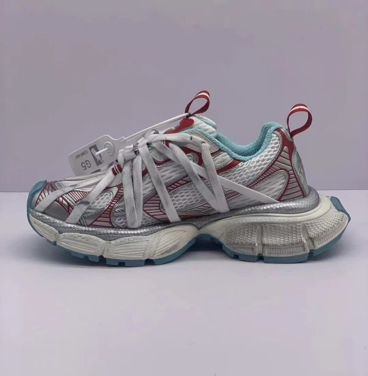 Off-White x Asics Gel-Burz 2 Black Chunky Sneakers - 45