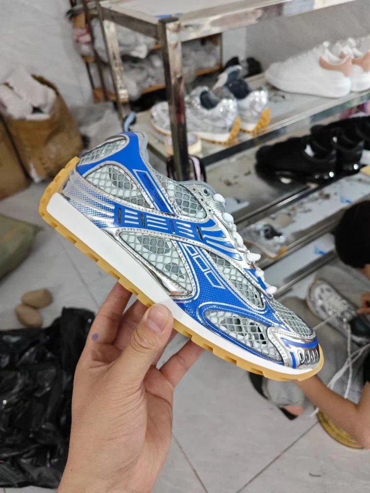 Asics Gel-Lyte III Silver Mesh Yellow Sole Sneakers - 47