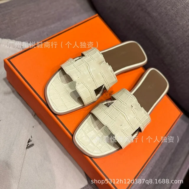 Unbranded Slippers H-Cutout Flat Slide product detail image 37