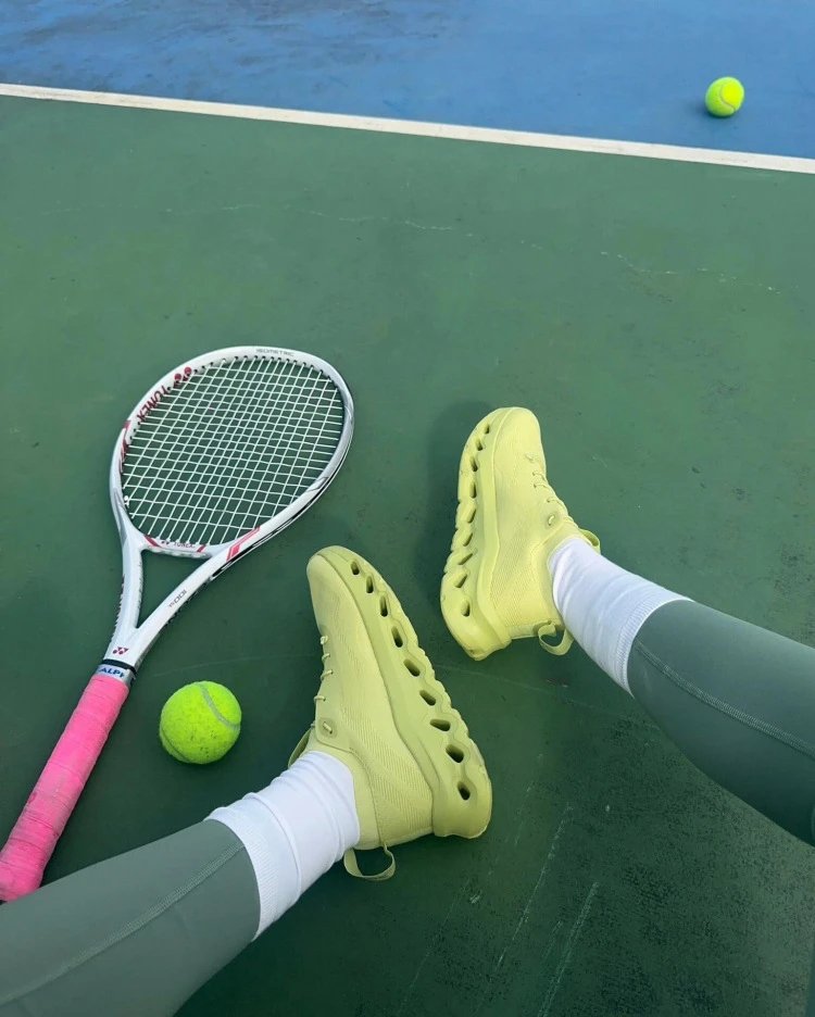 Asics Gel-Quantum 360 Neon Yellow Running Shoes - 5