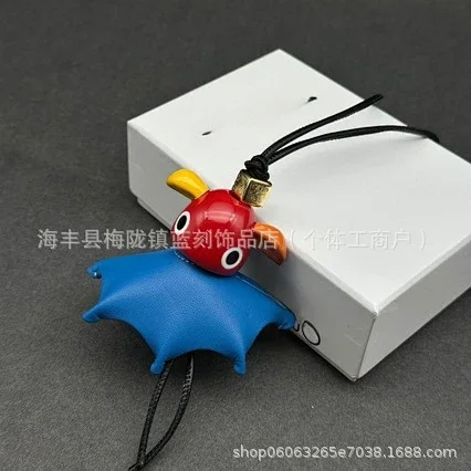 Unbranded Uncategorized Leather Animal and Tassel Keychain Charm product detail image 4