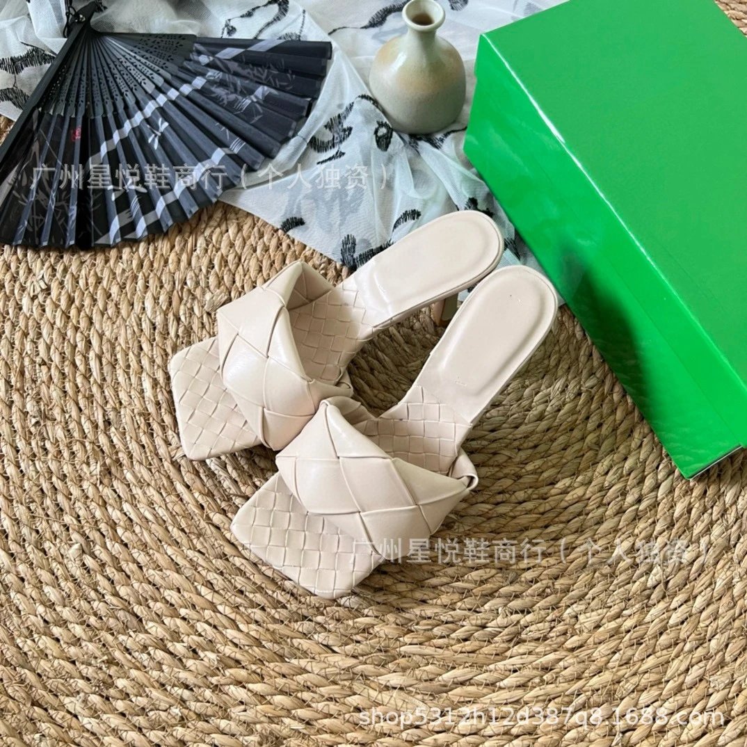 Bottega Veneta Intrecciato Green Mule Sandals - 13