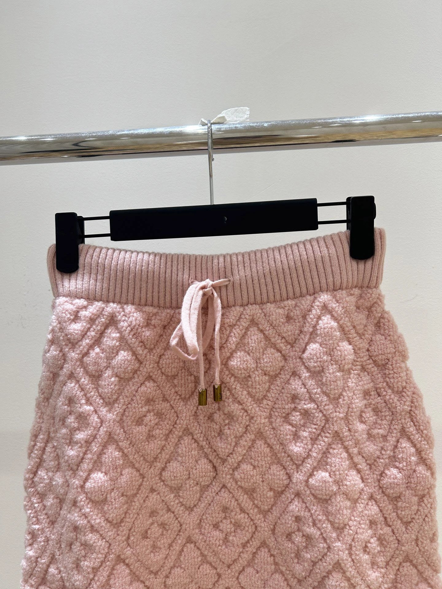 Saint Tears Diamond Knit Mini Skirt Pink - 8