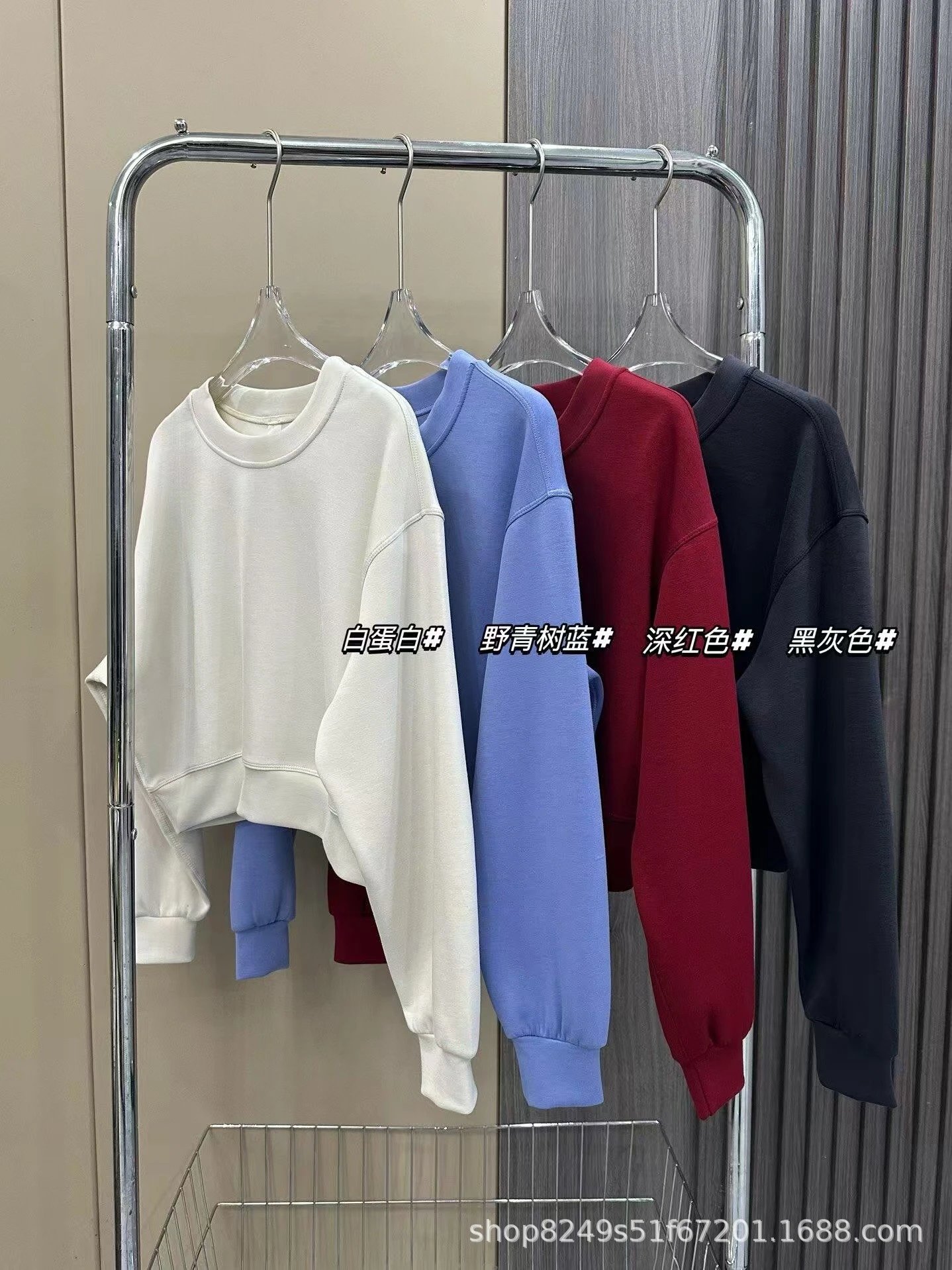 Design Oversized Crewneck Sweatshirt Dusty Rose - 4