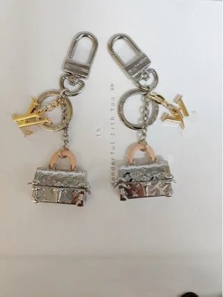 Louis Vuitton Uncategorized Flower and Trunk Charm Keychain image 5