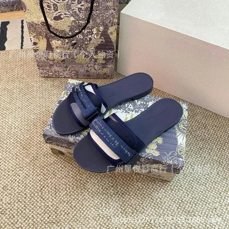 Off-White Industrial Strap Slide Sandals Black - 6